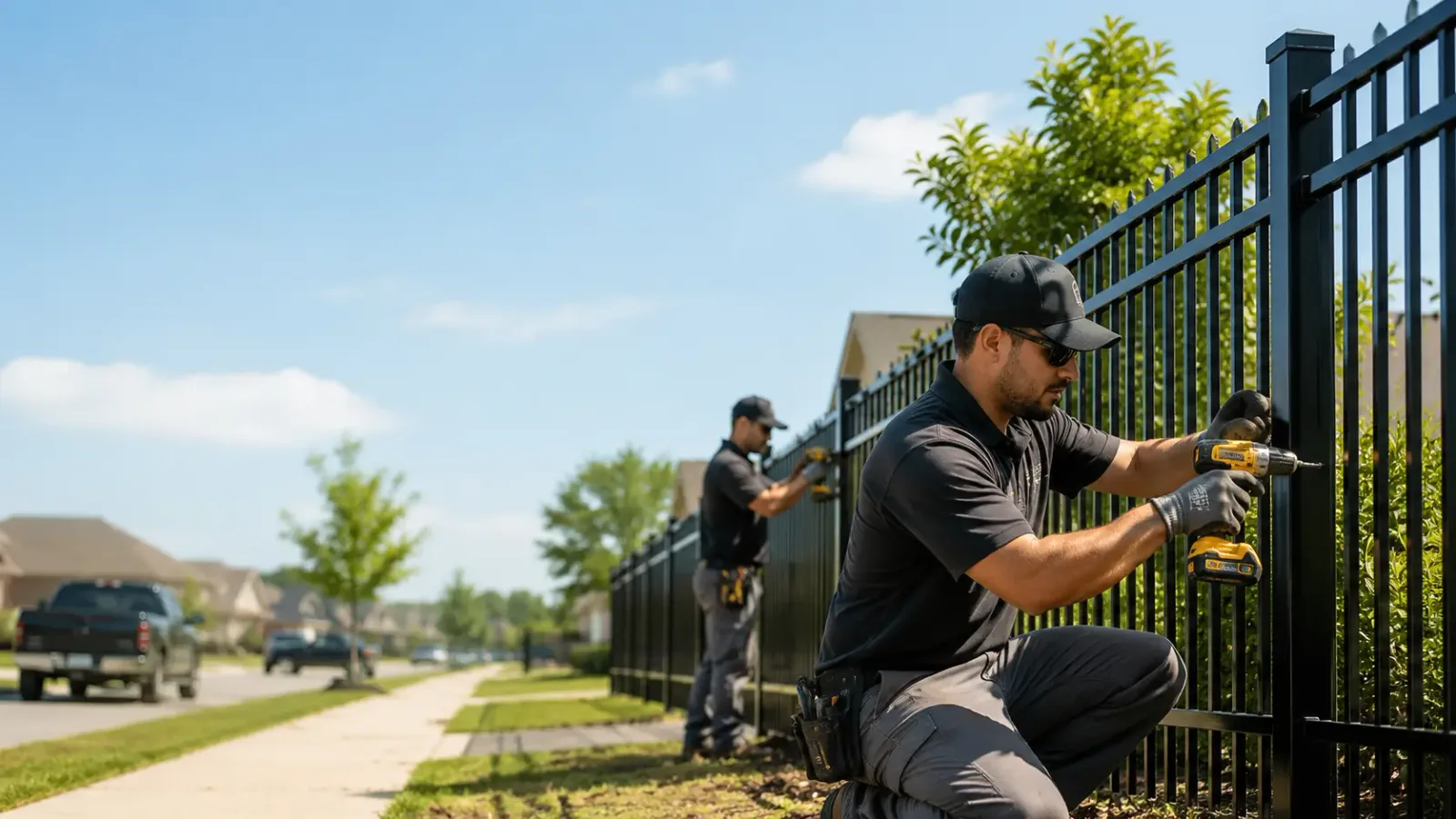 Metal Fence Installation in Marathon, FL